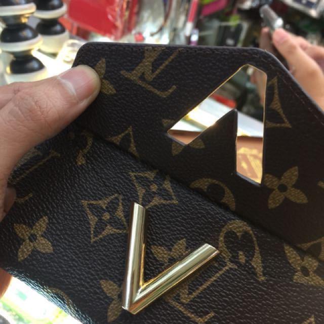 iphone LV wallet leather cases (Category: Cases & Sleeves) located in Quezon City. Submitted by auspv_collections (Listing ID 155400196, Image 2). Description: leather LV wallet case for iphone 6, 7, 8 and plus editions .
