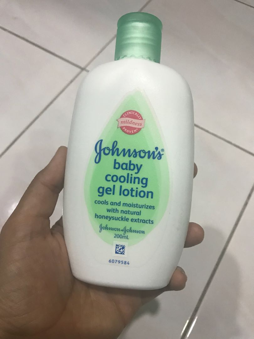 Johnson baby sale cooling gel lotion