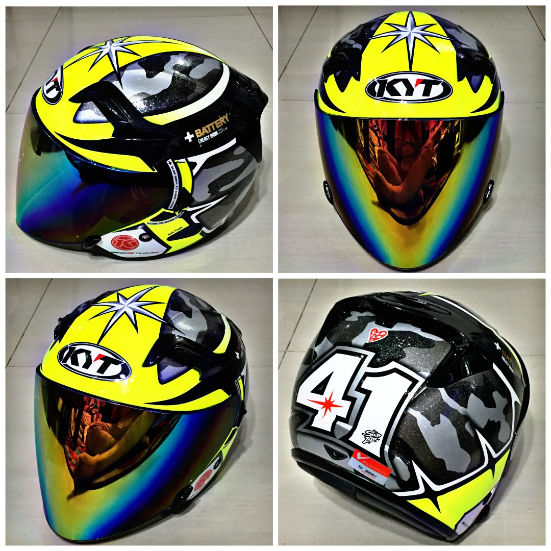 Kyt Helmet (limited Edition), Motorbikes, Motorbike Apparel on Carousell