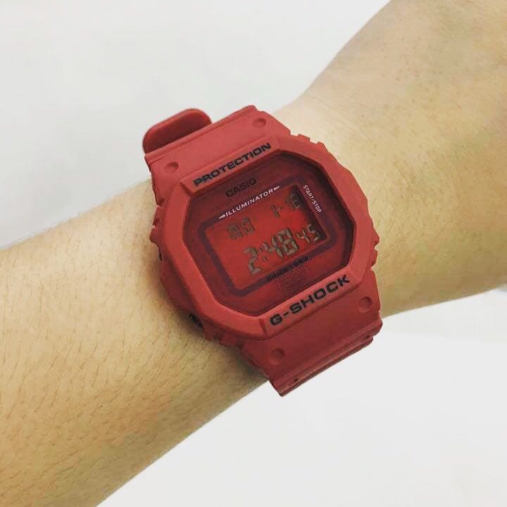 casio matte red