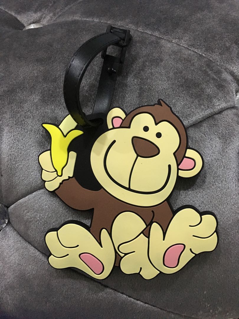 luggage brand with monkey