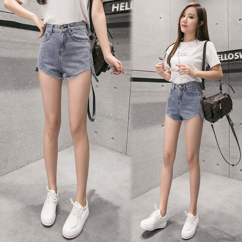 Mono Coloured Pockets Designed Korean Style Highwaist Shorts Women S Fashion Clothes Pants Jeans Shorts On Carousell For the ultimate new season style, shop boohoo's updated range of denim shorts for from high waisted styles to frayed trims. mono coloured pockets designed korean style highwaist shorts