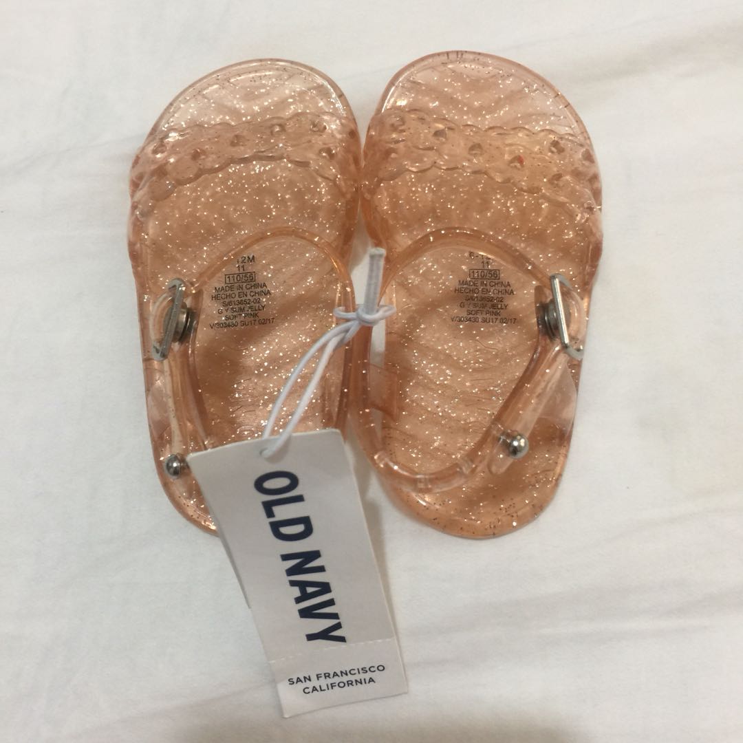 old navy jelly shoes baby