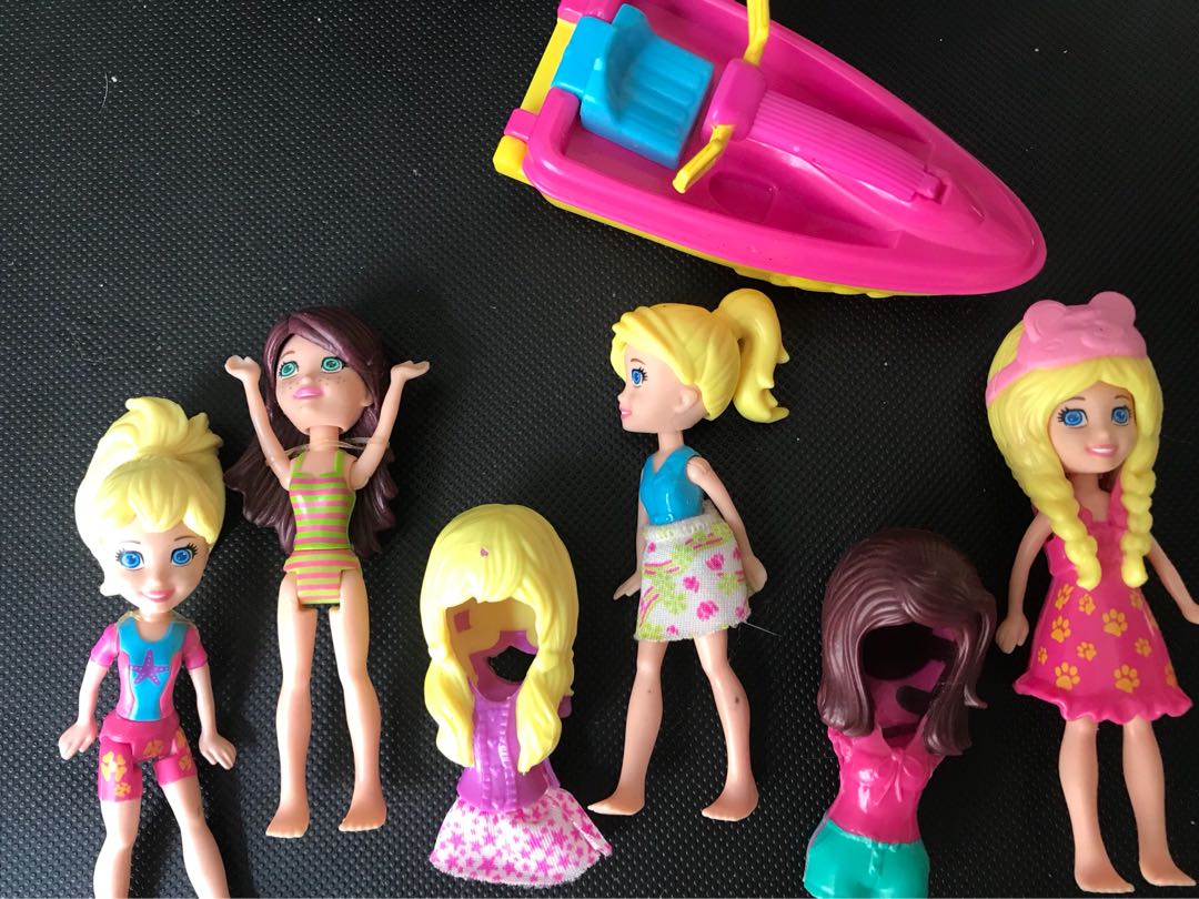 polly pocket speedboat