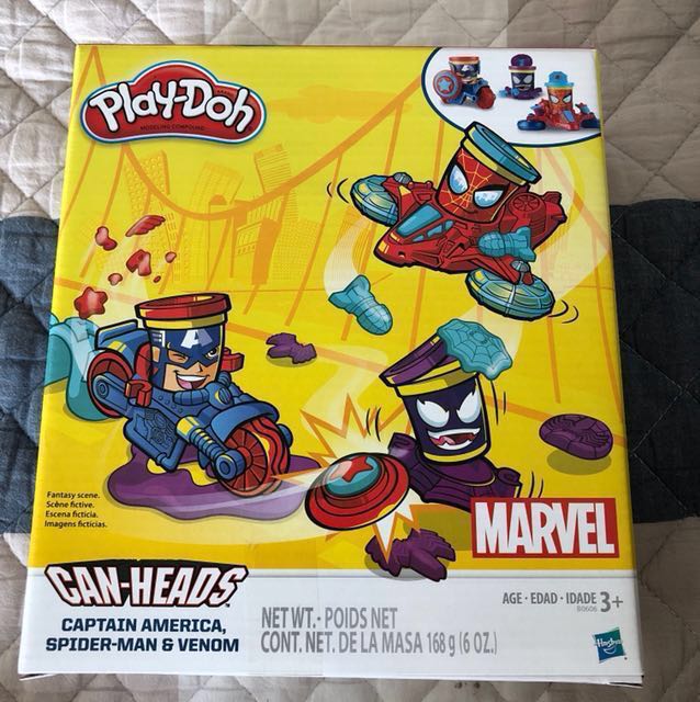 PRICE REDUCED!! Play Doh MARVEL CAN-HEADS and KITCHEN CREATION , Hobbies &  Toys, Toys & Games on Carousell