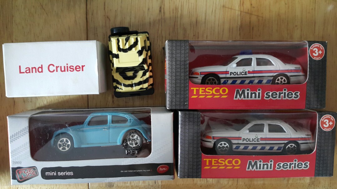 Tesco diecast cars top