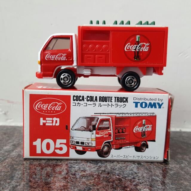 coca cola truck toy