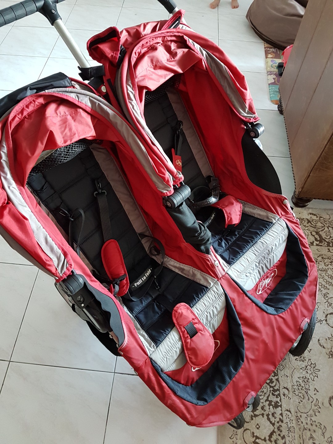 red city mini double stroller