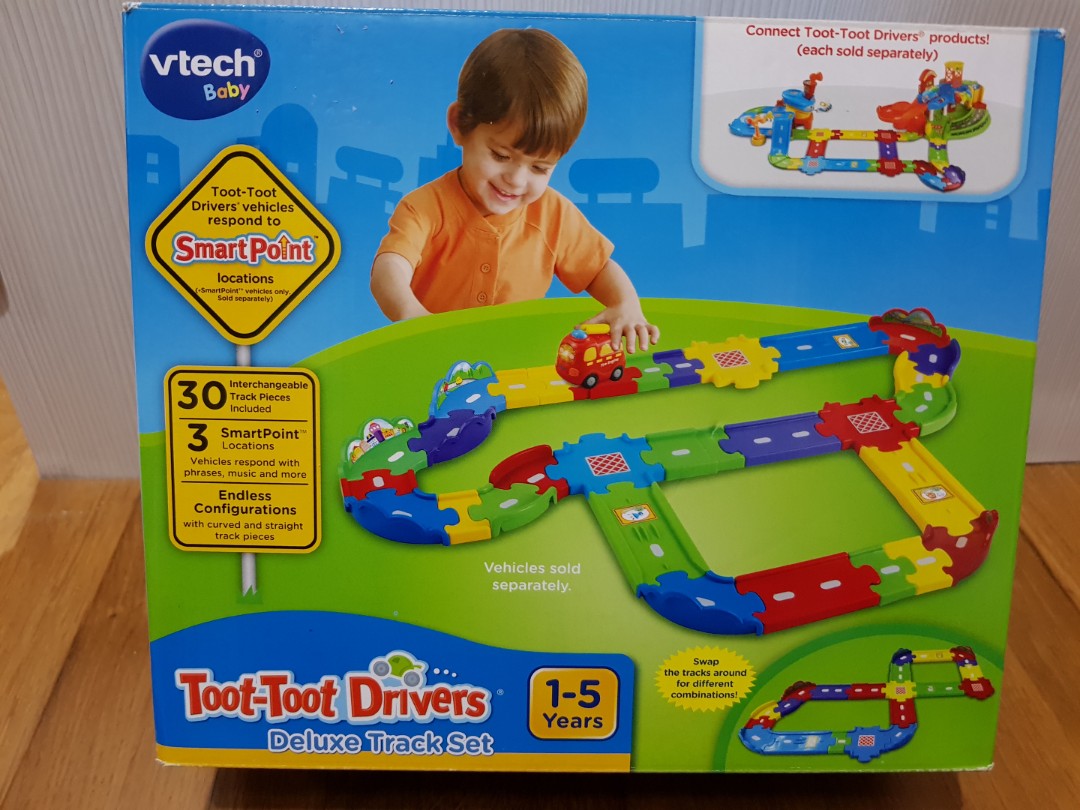 Vtech Toot Toot DELUXE TRACK USATO 