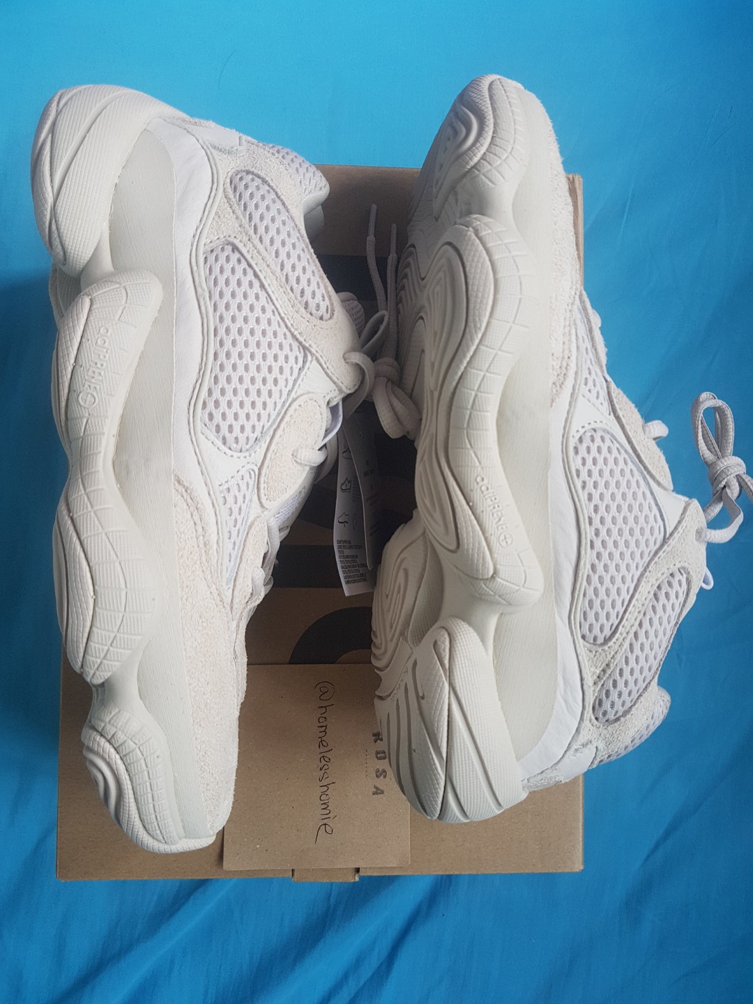 Yeezy 500 backpackable rosa