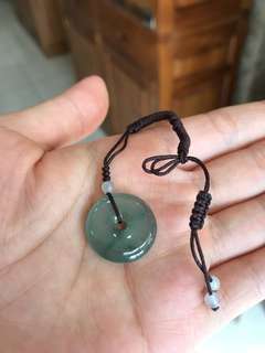 天然緬甸玉A貨 冰古錢（錢滾錢）