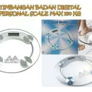 Timbangan badan circle