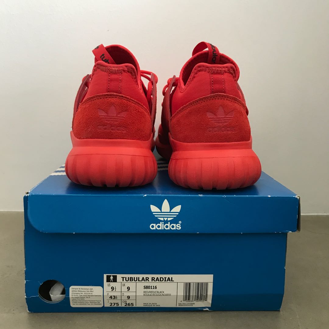 Red tubular radial store