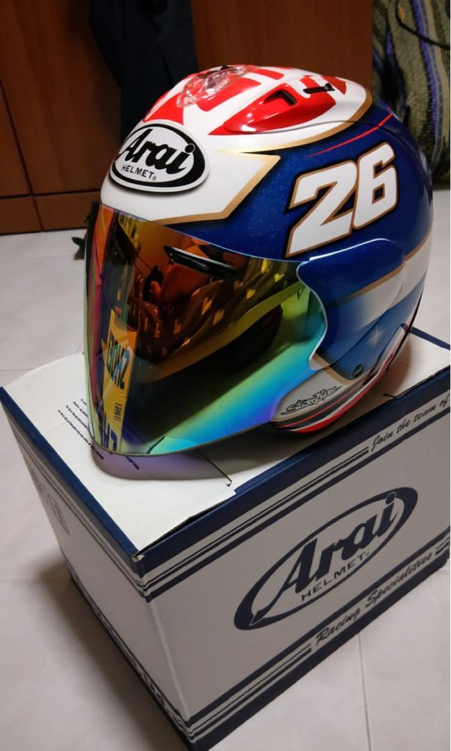 Arai Pedrosa Ram 5 Motorcycles Motorcycle Accessories on Carousell