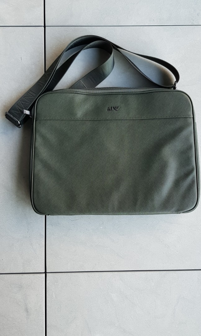 armani jeans messenger bag sale