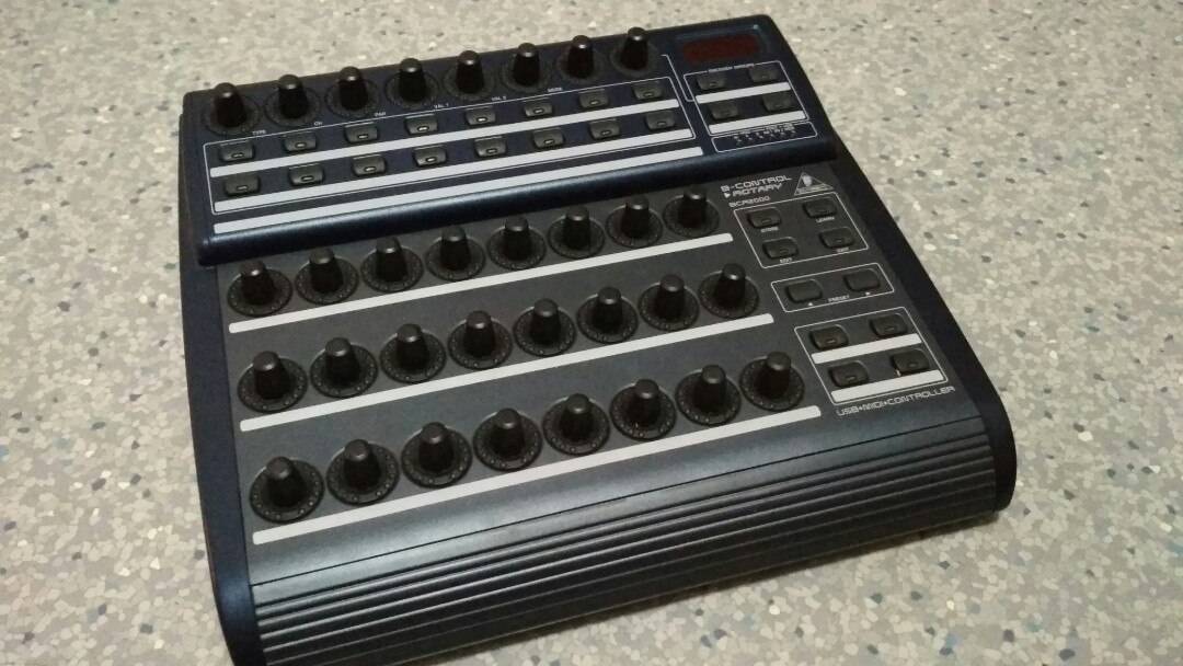 Behringer Bcr2000 Rotary Knob Usb Midi Controller Electronics Audio On Carousell