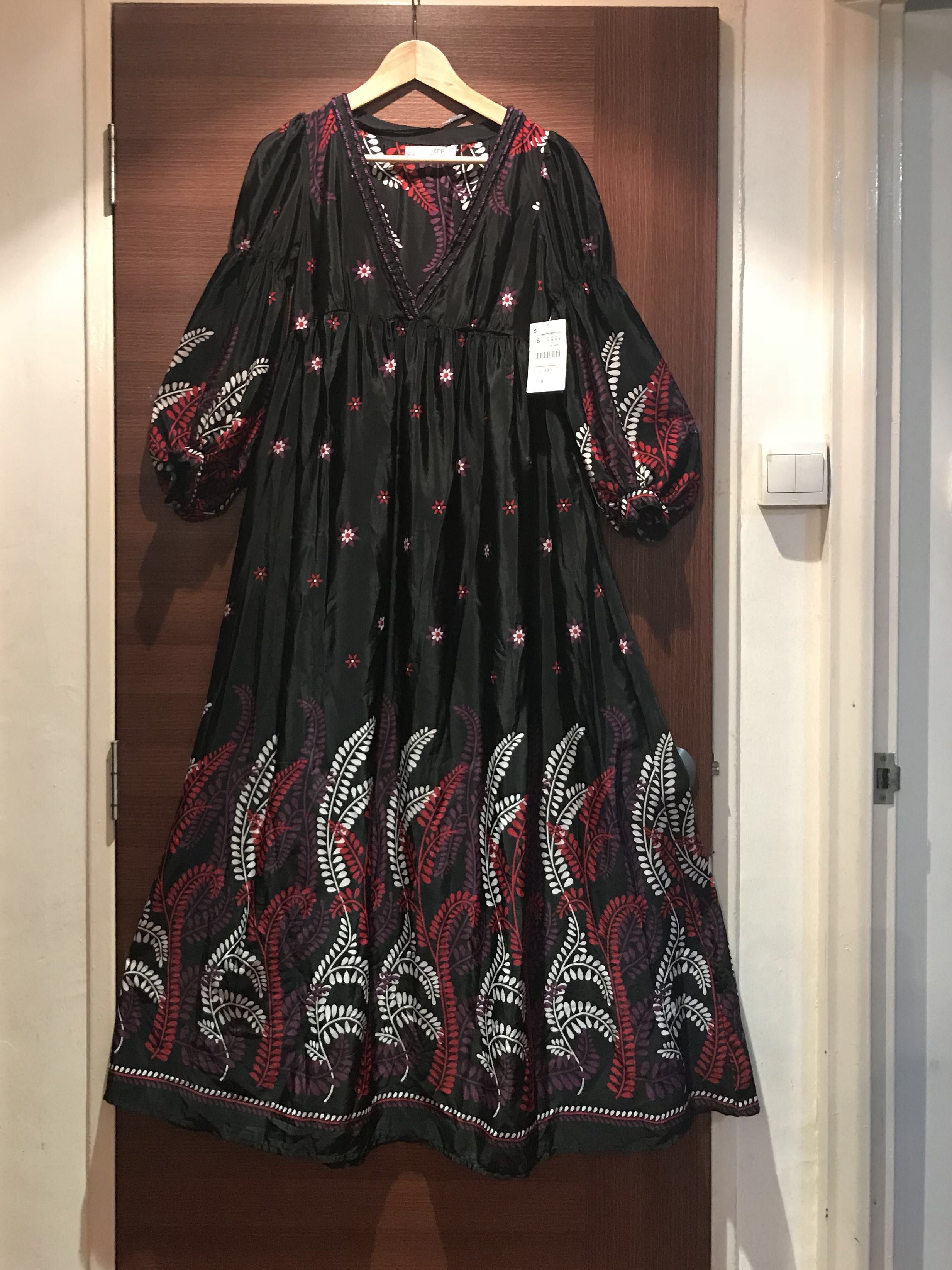 zara trf collection dress