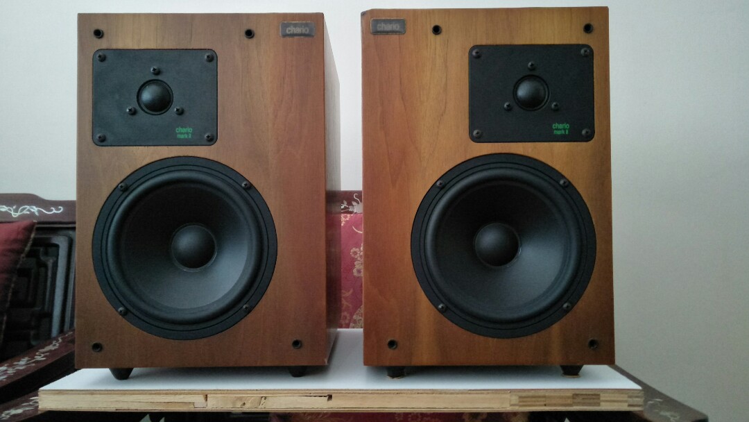 chario bookshelf speakers