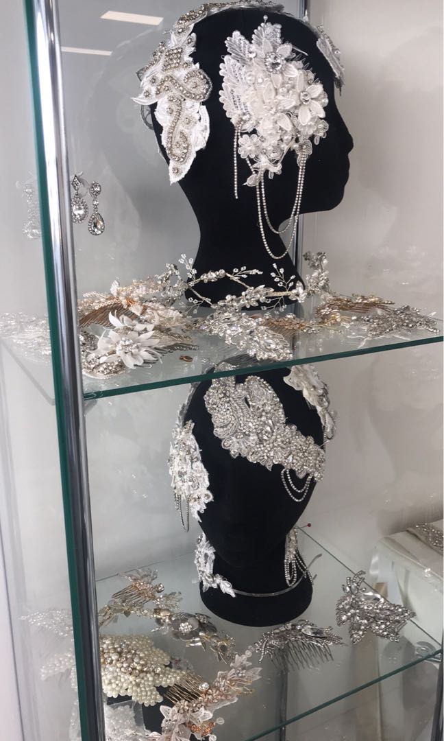Bridal Hairpieces Wedding Dresses Veils By Datto Bridal Designs