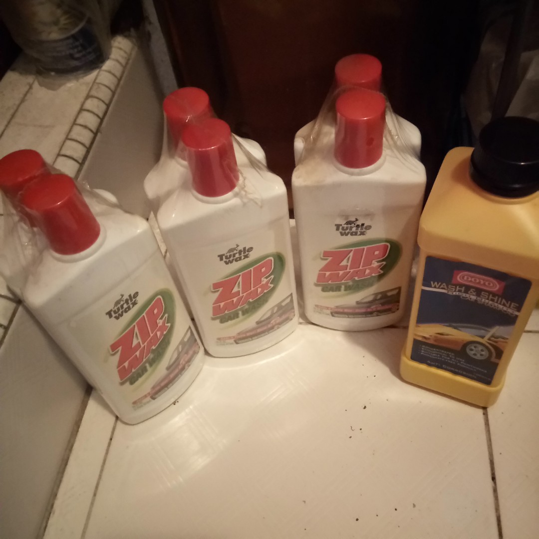 Car Wash Shampoo For Quick Sale All 7 Bottles For 6 Total Car