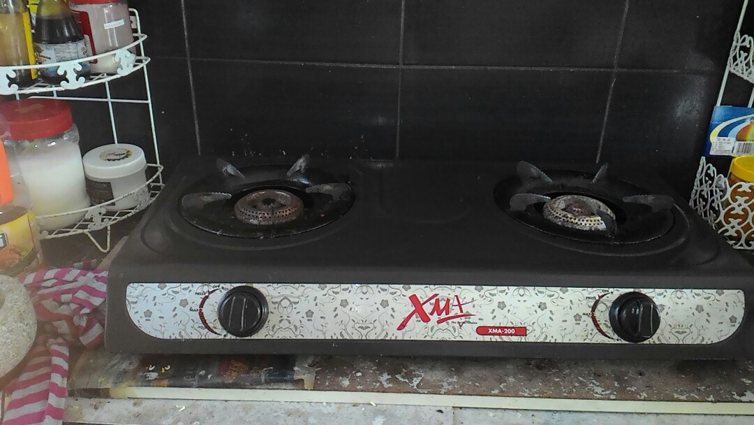 Dapur Gas Peralatan Di Carou