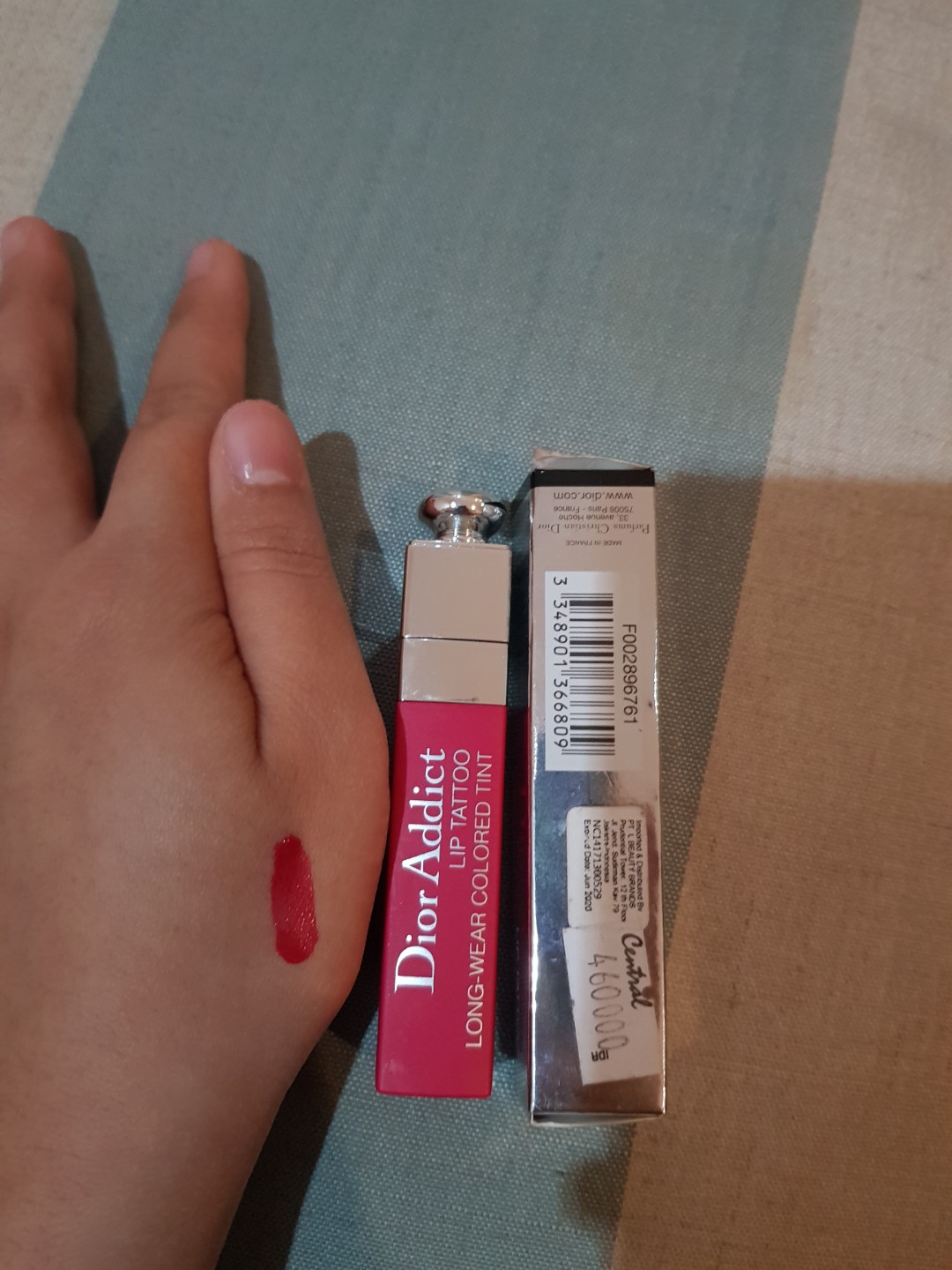 Sale Dior Lip Tattoo 761 Natural Cherry Kesehatan Kecantikan Rias Wajah Di Carousell