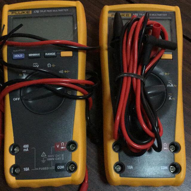 DMM FLUKE 175 Multimeter, Health & Nutrition, Health Monitors ...