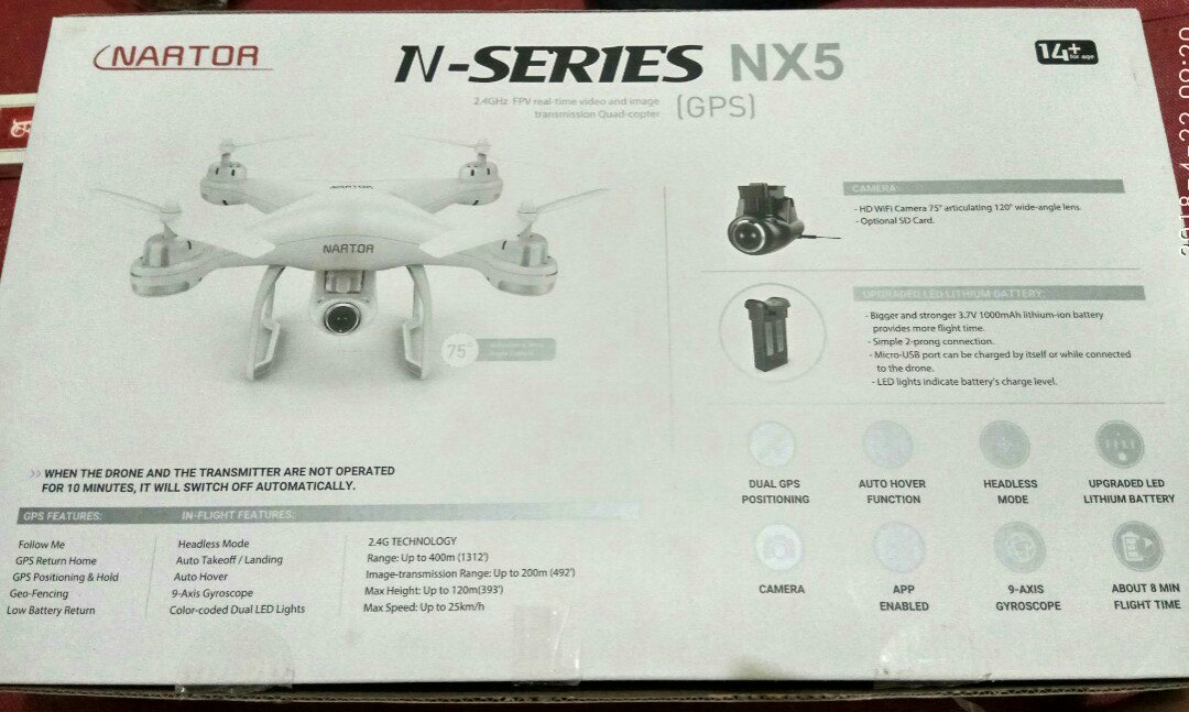 Drone nartor nx5 hotsell