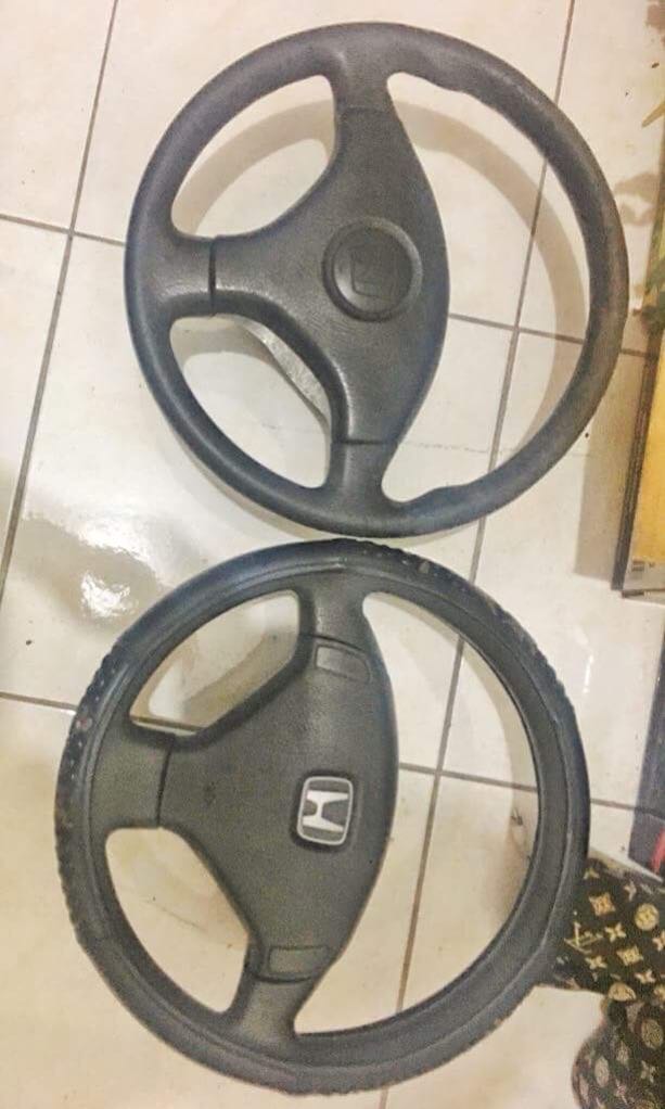 EK EG OEM Steering Wheel, Car Parts & Accessories on Carousell