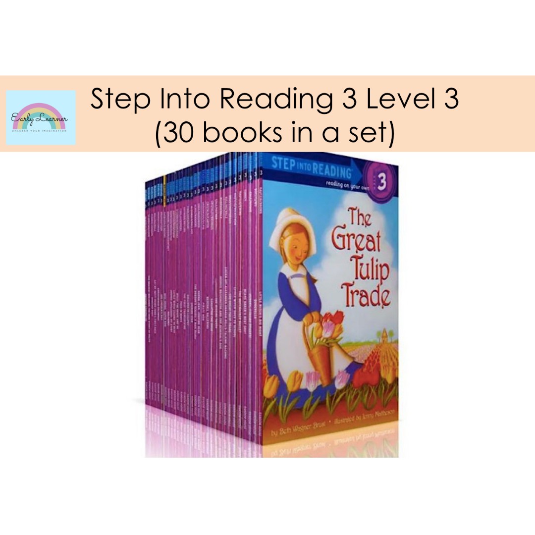 Clearance Step Into Reading Level 3 Children Book Set Early Education Guided Reading Free Delivery Hobbies Toys Books Magazines Children S Books On Carousell