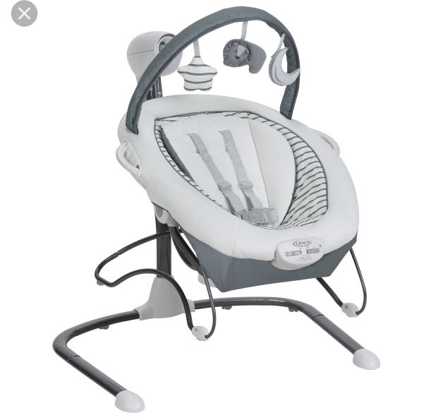 Graco Duet Sway LX Swing with Portable Bouncer Holt