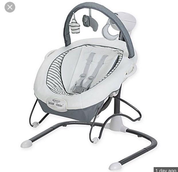 Graco duet sway lx baby swing with portable bouncer discount