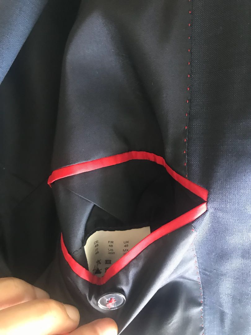 Hugo Boss suit set red label, Men's Fashion, Tops & Sets ...