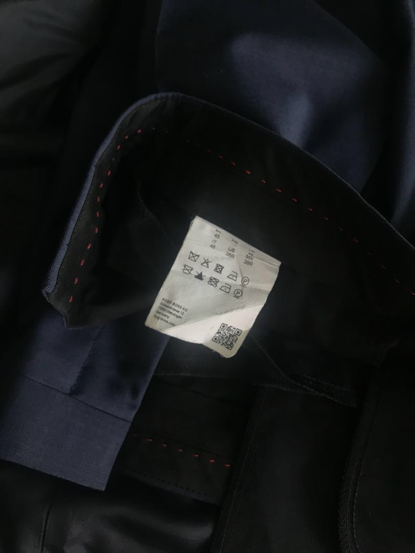 Hugo Boss suit set red label, Men's Fashion, Tops & Sets ...