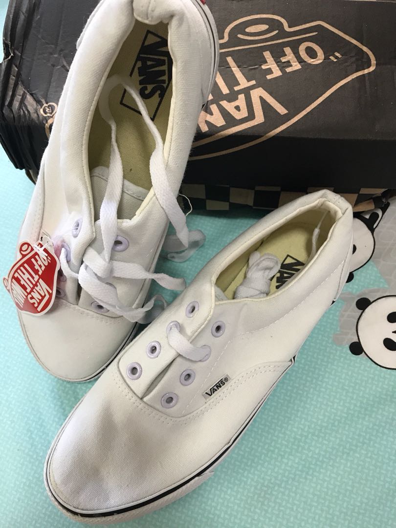 White clearance vans girl