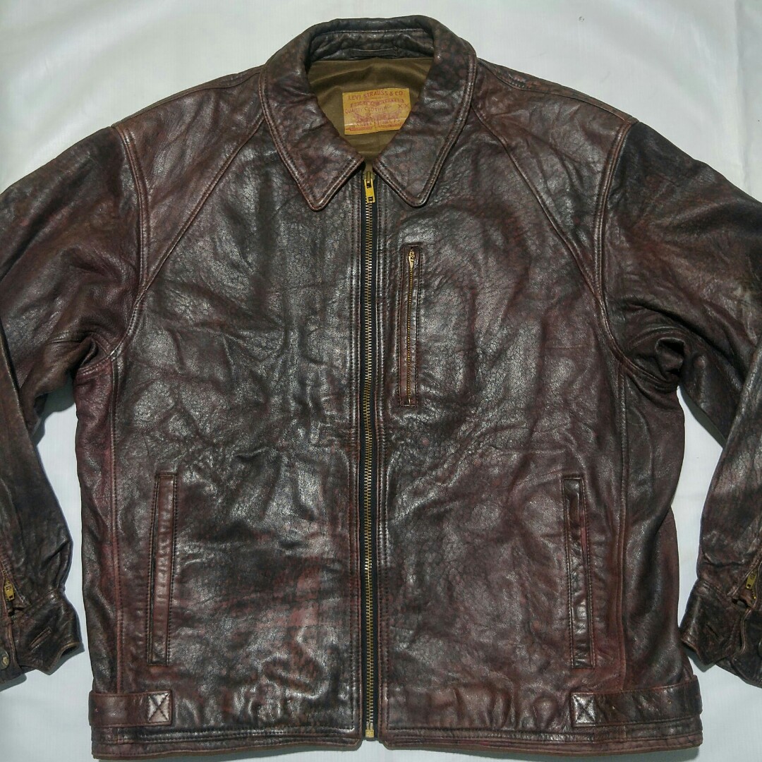 levi strauss & co leather jacket