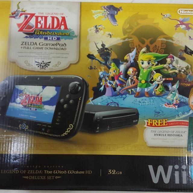 [LIMITED EDITION] Wii U 32GB The Legend of Zelda The Wind Waker HD