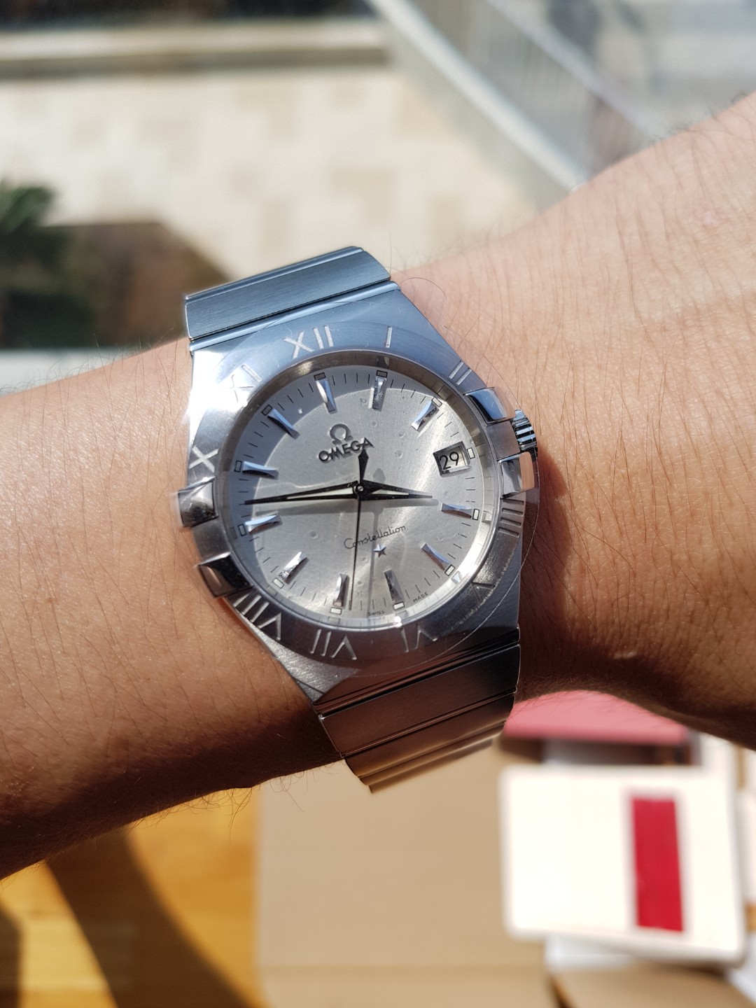 Brand new in box Omega Constellation 