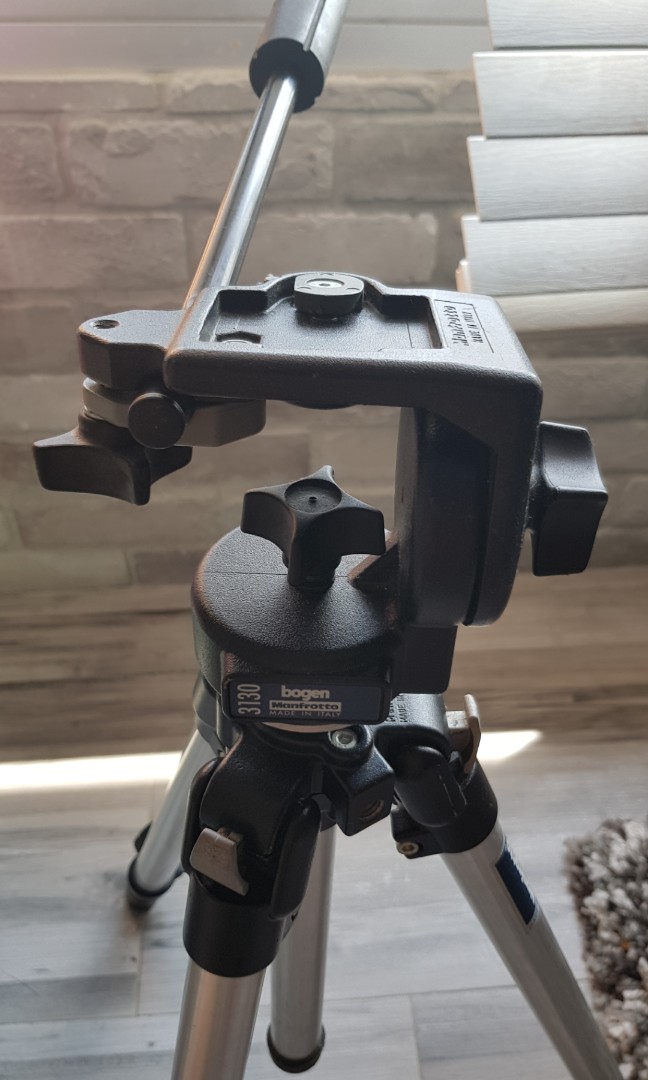 manfrotto bogen 3130 with 3001 tripod, Photography, Photography
