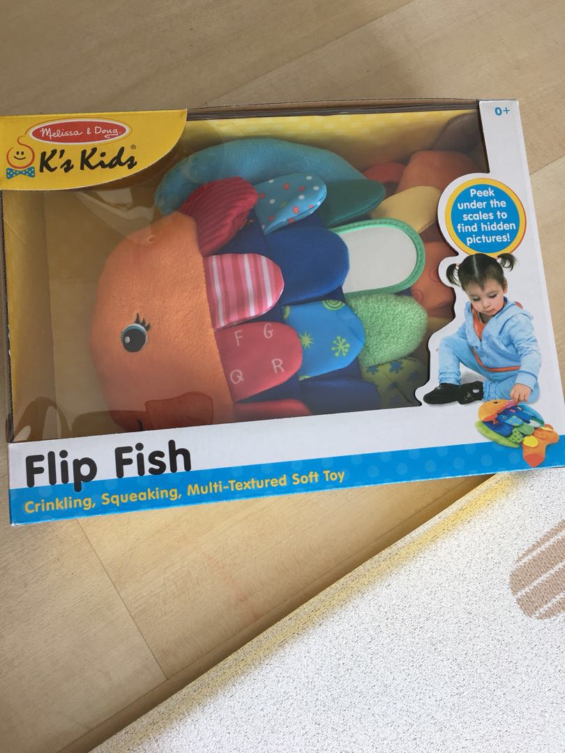 flip fish toy