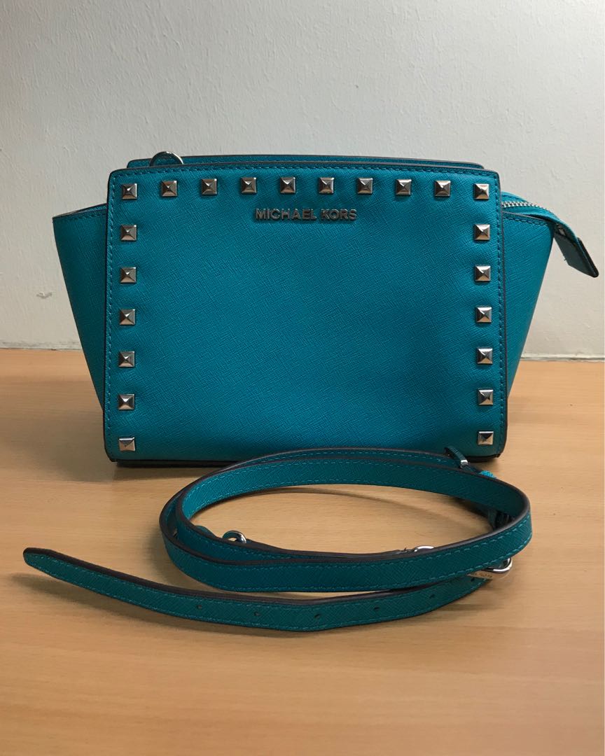 michael kors turquoise crossbody