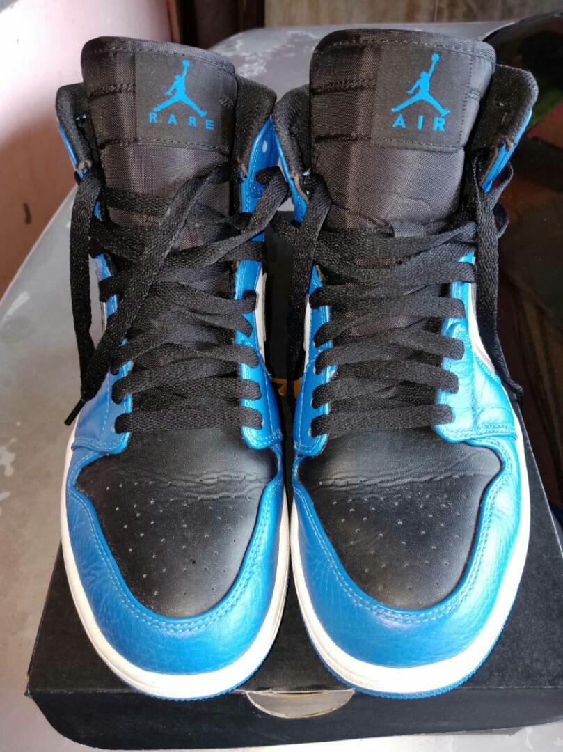 Diagnose maskulinitet lav lektier Nike Jordan 1 Retro High Rare Air Soar Blue, Men's Fashion, Footwear on  Carousell