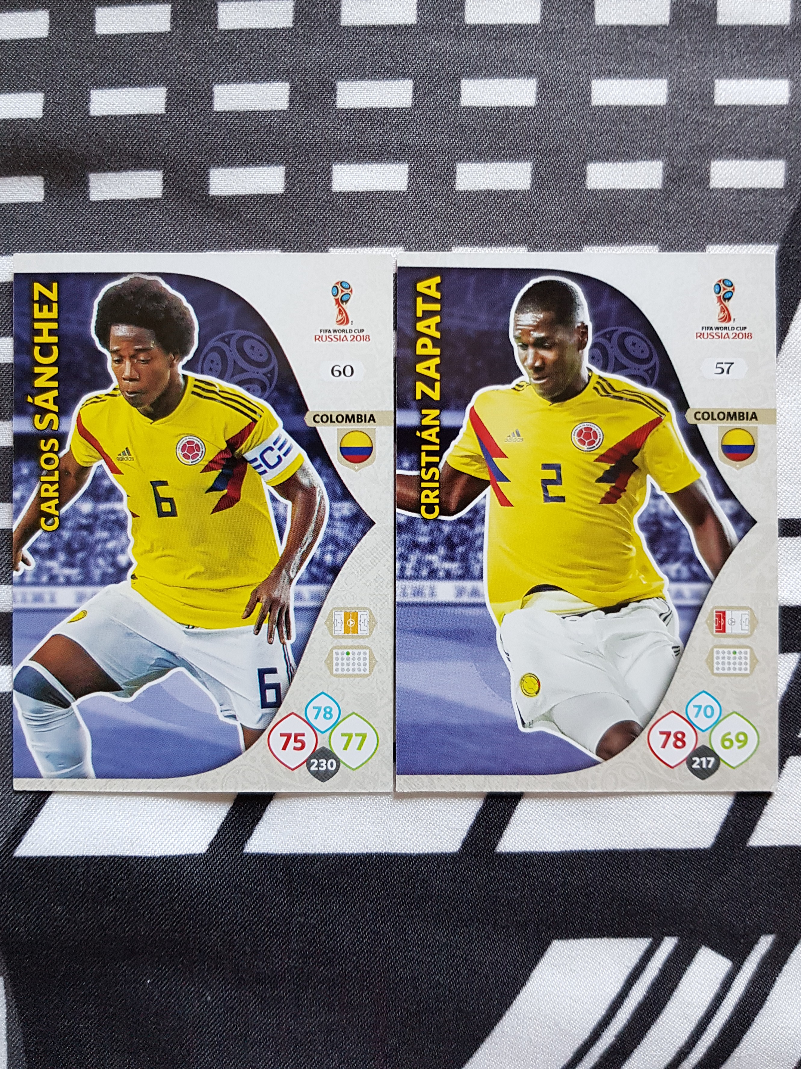 PANINI ADRENALYN XL FIFA WORLD CUP 2018 Russia-Choose Your Colombia cards
