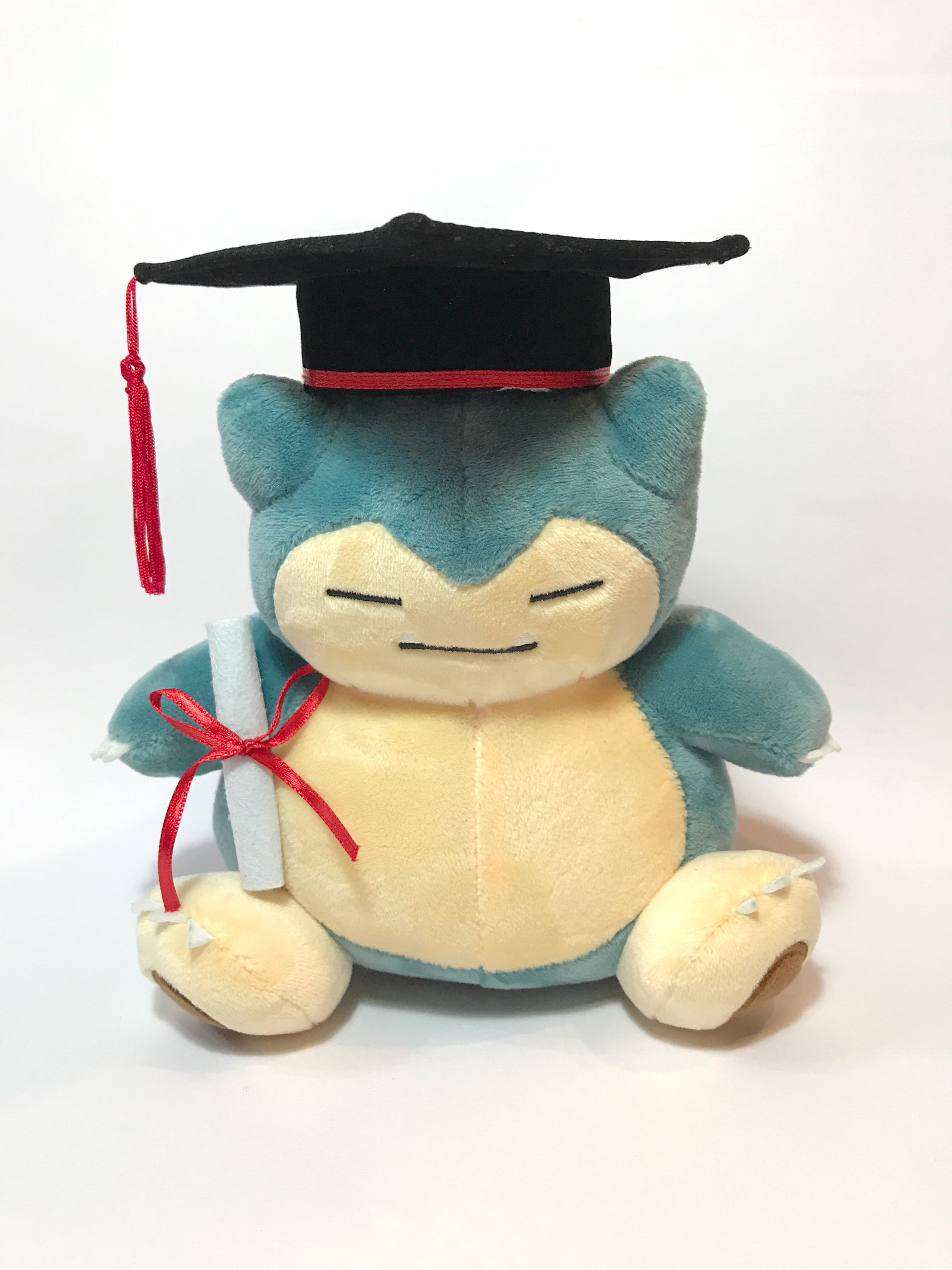 Snorlax sales graduation plush
