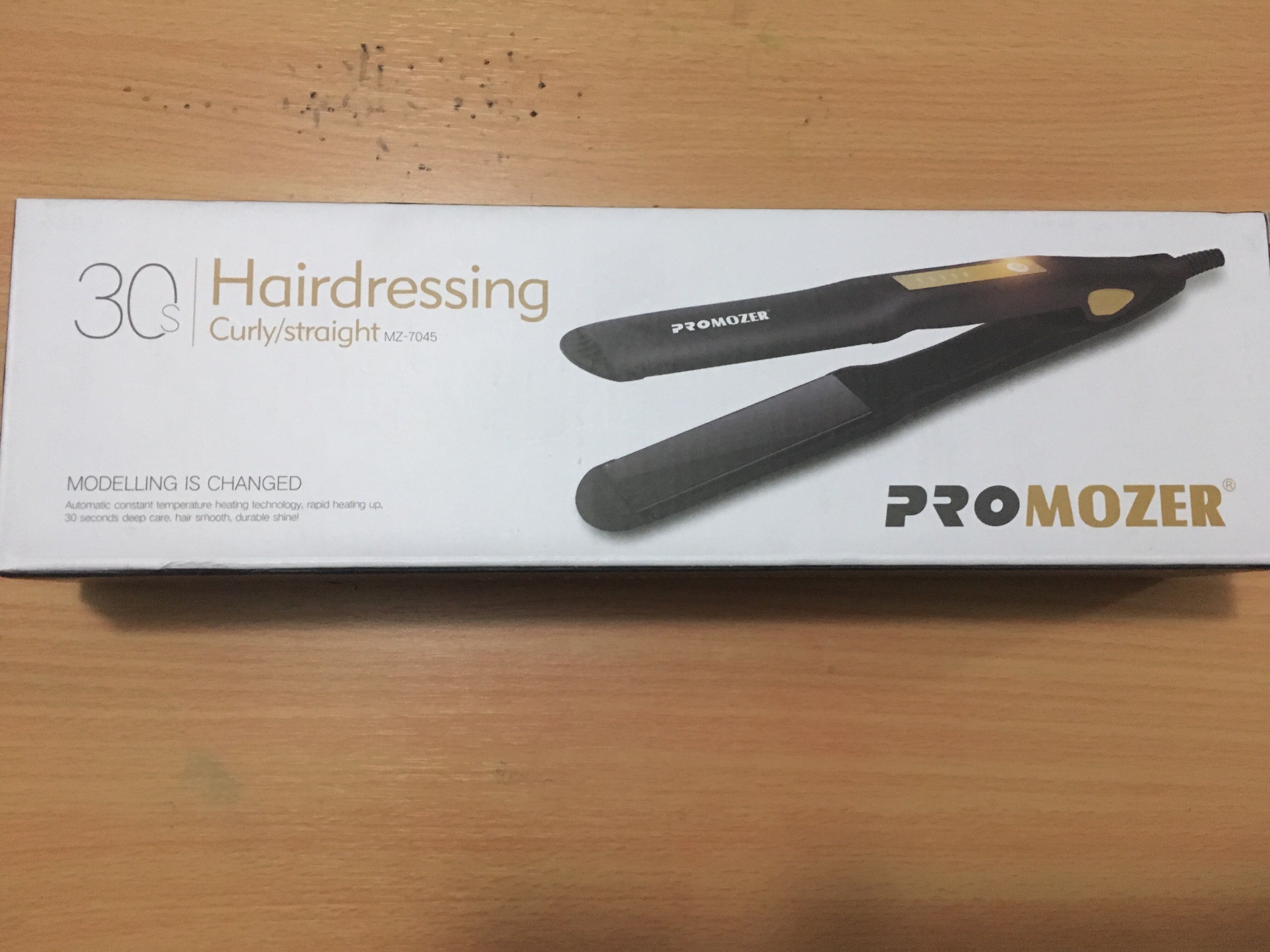 pro mozer hair straightener reviews