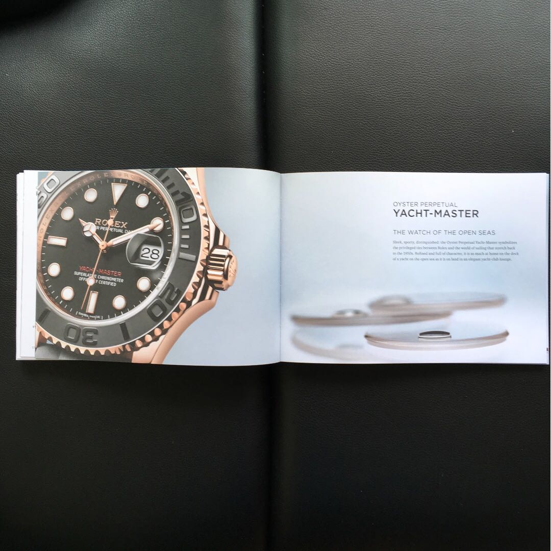 Original Rolex catalogue full series , Hobbies & Toys, Books
