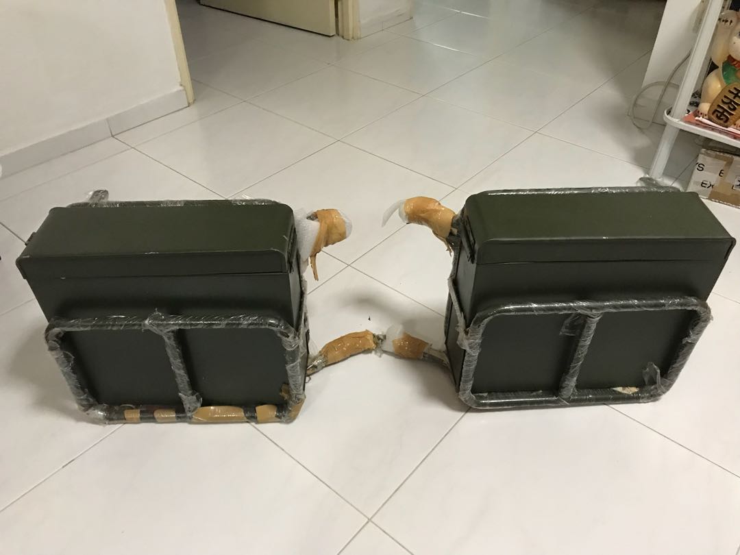 metal side box for royal enfield