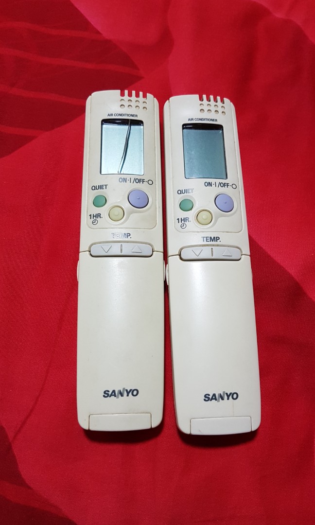 Sanyo Remote Control for Aircon, TV & Home Appliances, Air Conditioners