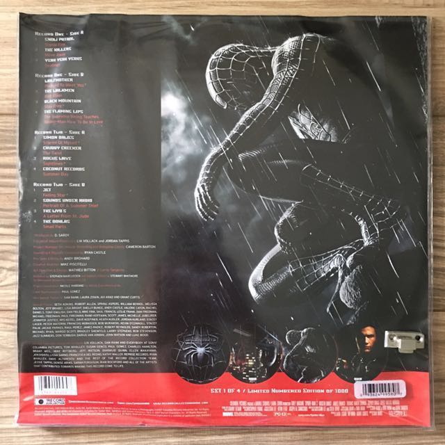 Set Of 3 : Spiderman Spider-Man 3 Soundtracks Vinyl X 6 Pictured Vinyls,  Hobbies & Toys, Music & Media, Vinyls on Carousell