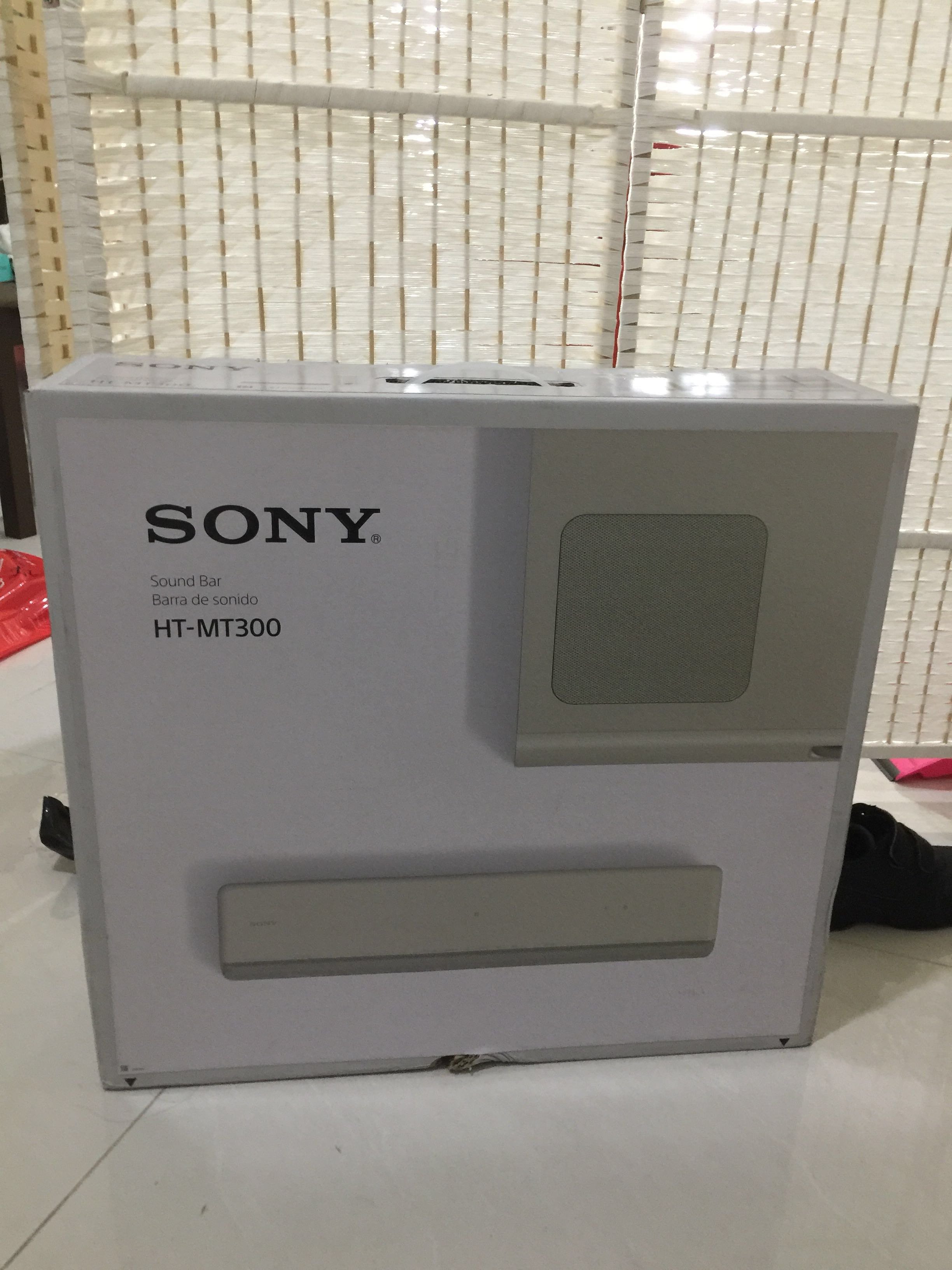 sony mt300 watts